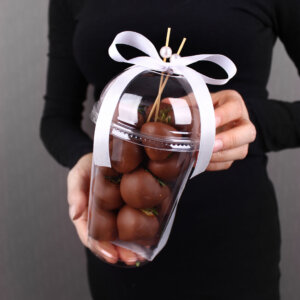 Клубника в шоколаде «Берри-Гоу» в стакане 300 гр. фото 1