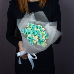 Гортензии из шоколада «Кристалл» 7 бутонов. Фото 1