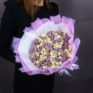 Гортензии из шоколада «Селена» 19 бутонов. Фото 1