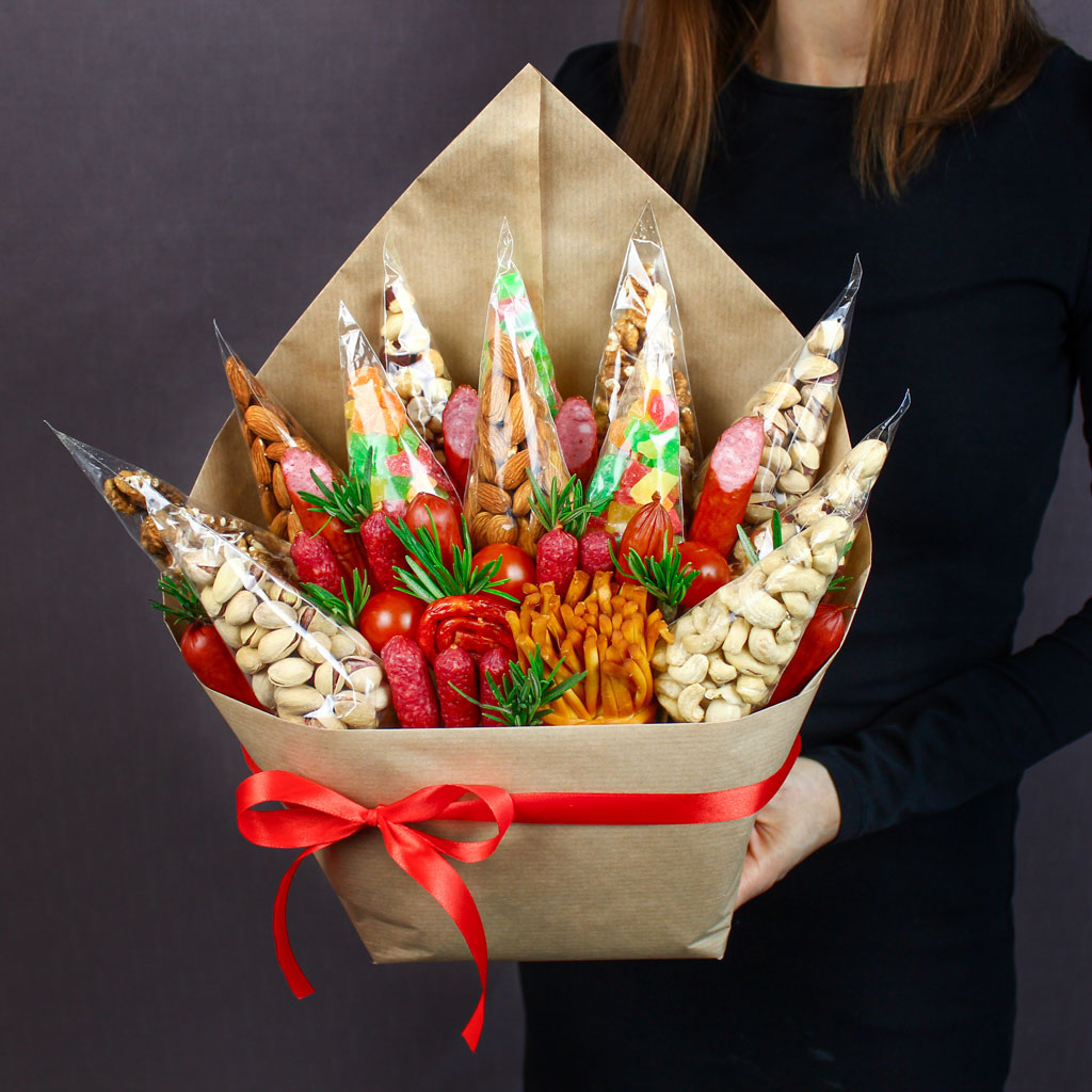 Съедобный букет «Роджер-Микс» фото 1