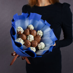 Букет из клубники в шоколаде «Тахити» 1