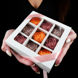 Коробка шоколадных конфет «Зора» 9 конфет. Фото 1