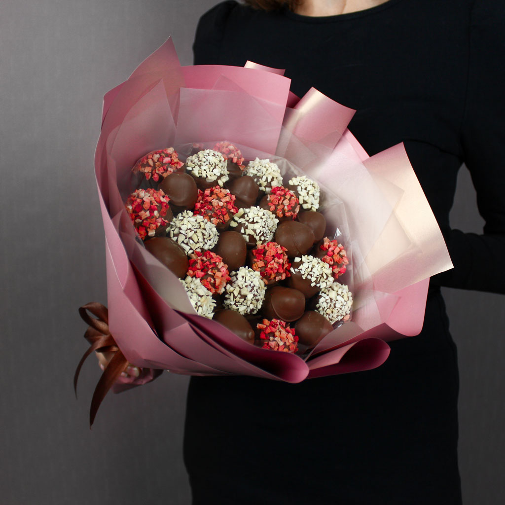 1000094581 Букет из клубника в шоколаде «Дабл-Строб» фото 1